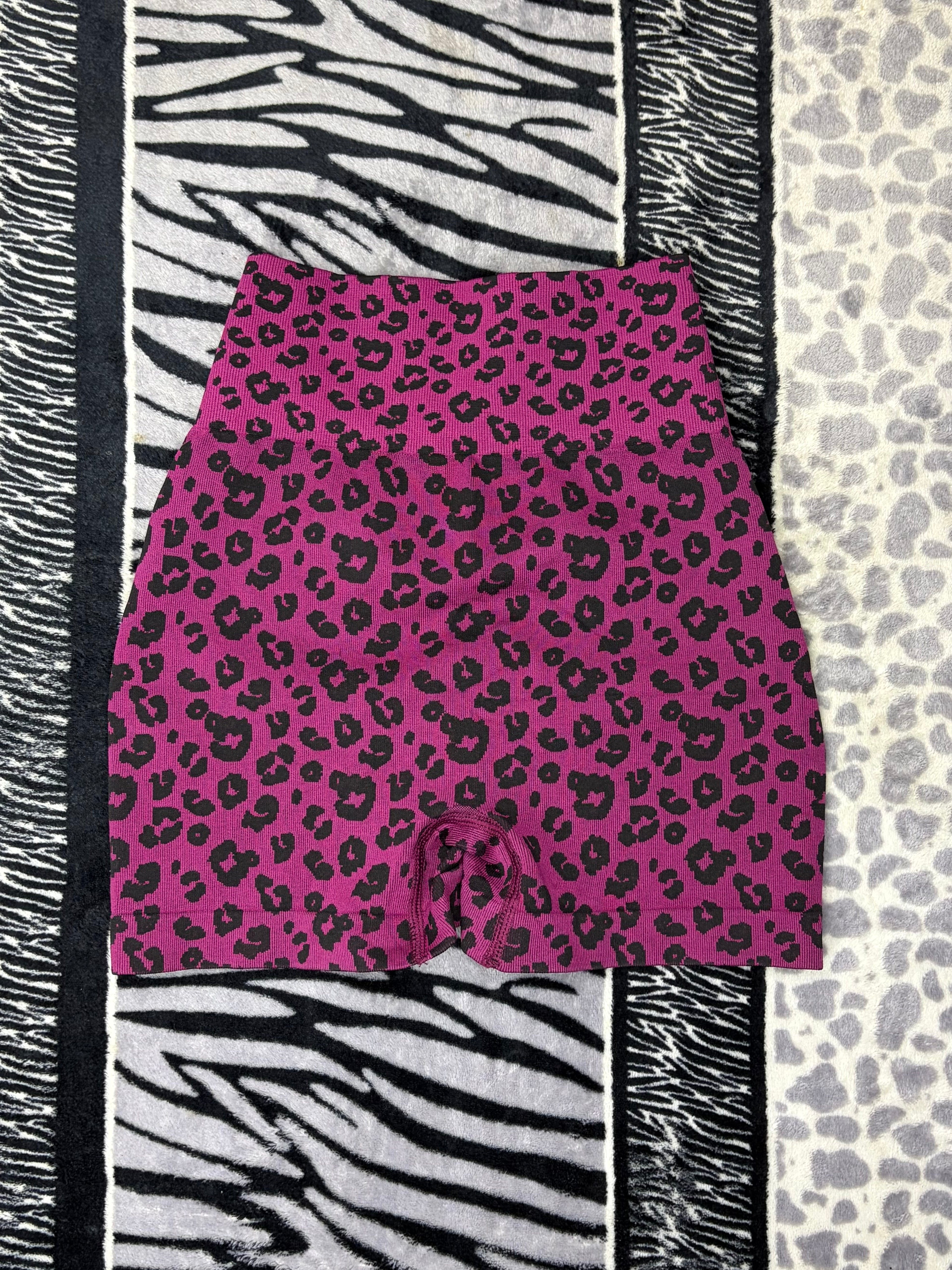 Biker animal print