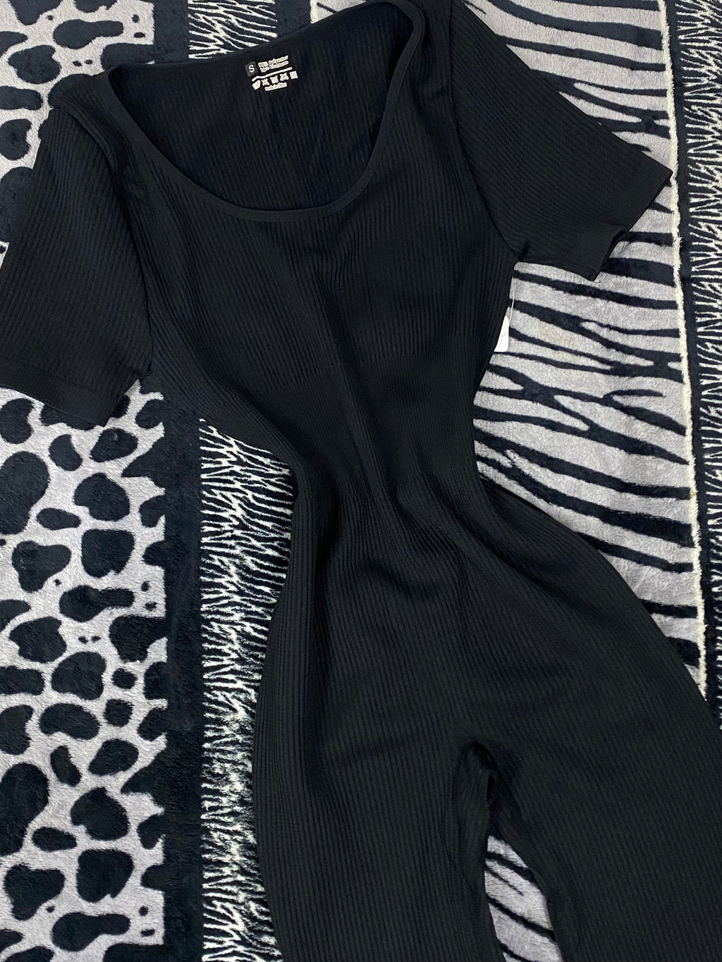 Enterizo con push up, manga corta