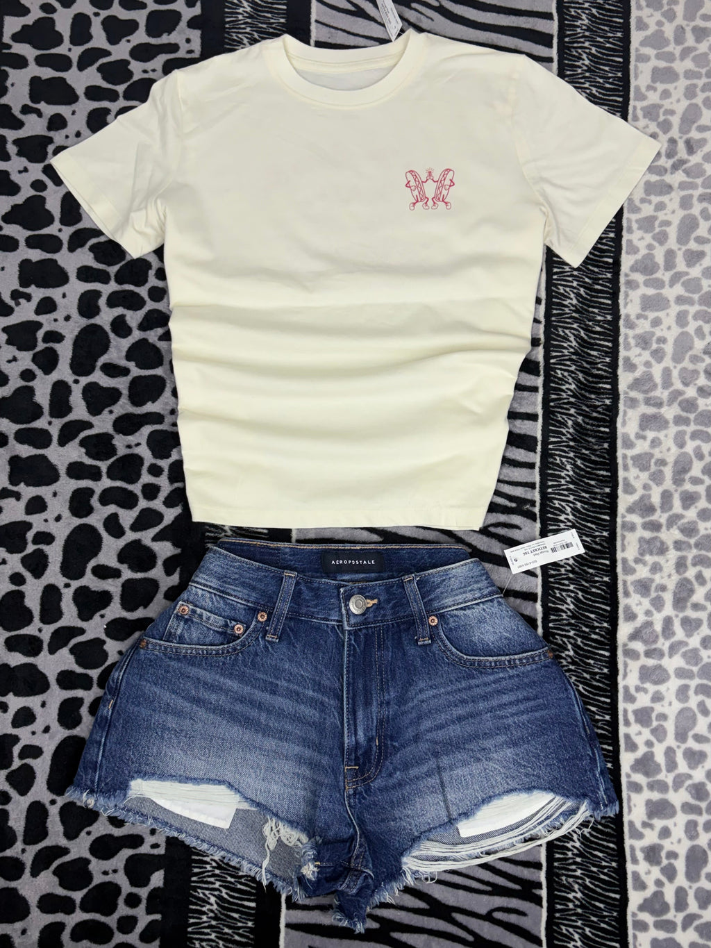 Short Aeropostale de Denim Stretch