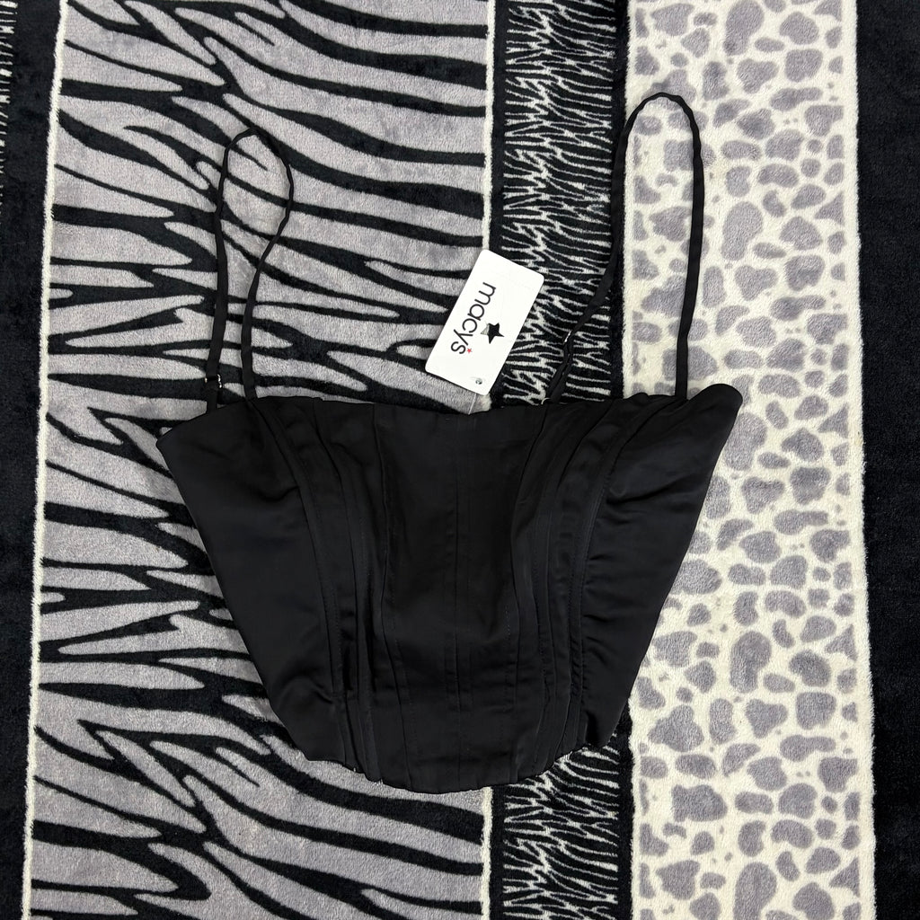 Top Crop Tipo Corset Bershka