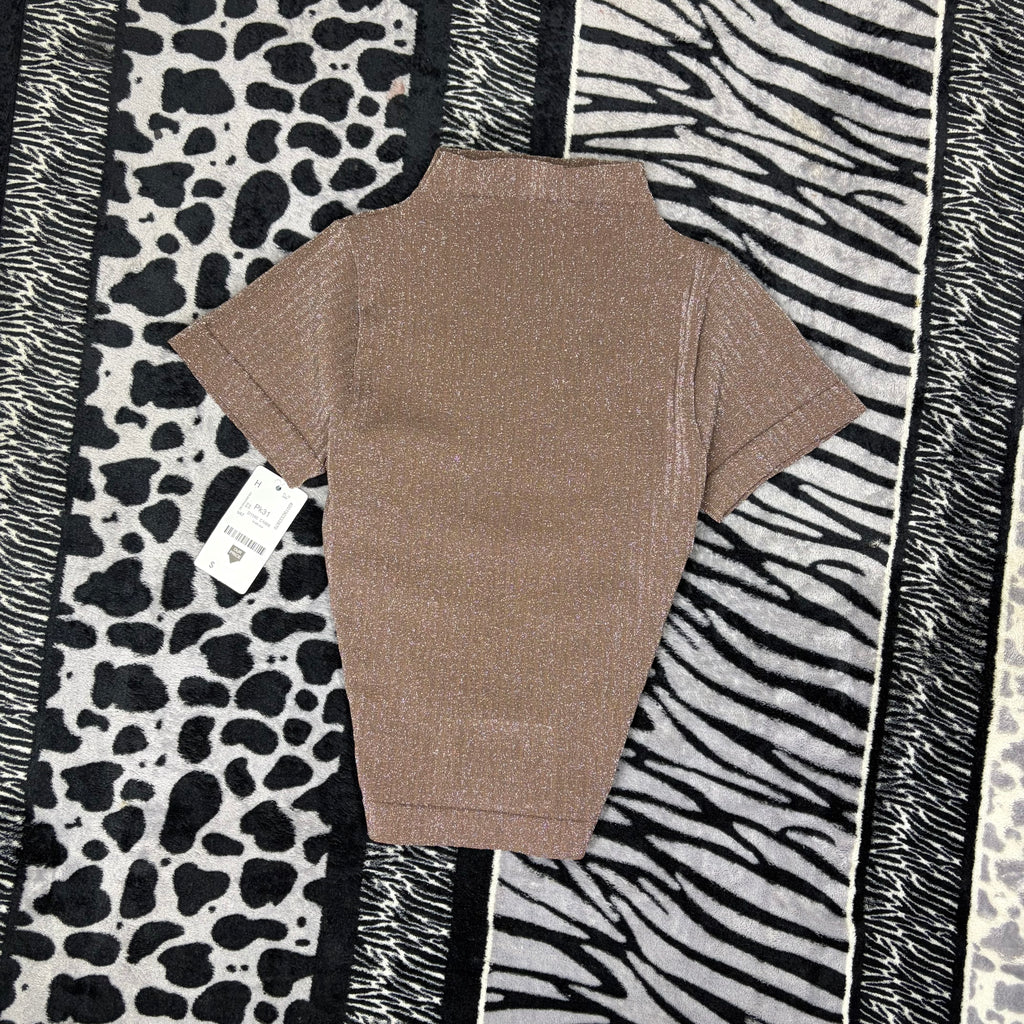Crop top brillos