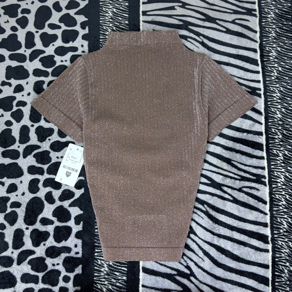 Crop top brillos