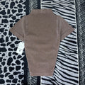 Crop top brillos