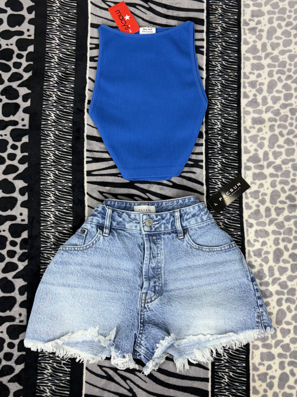 Short De Mezclilla Ajustado Pacsun