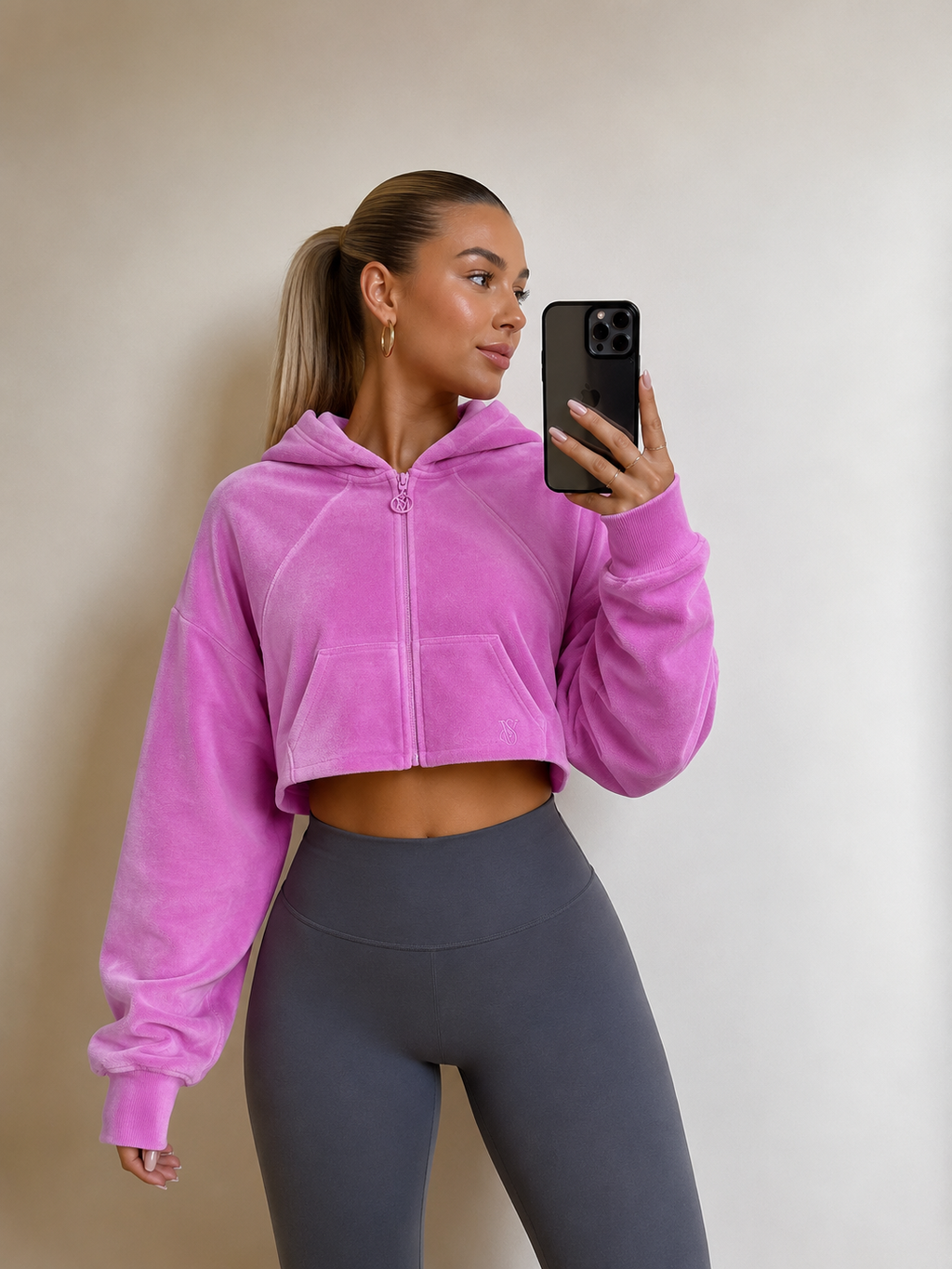 Sudadera corta Victoria’s secret