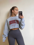 Sudadera corta “Brooklyn”