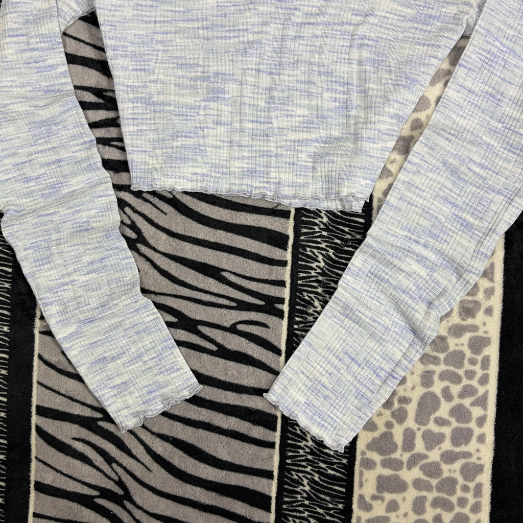 Top Crop Manga Larga Aeropostale