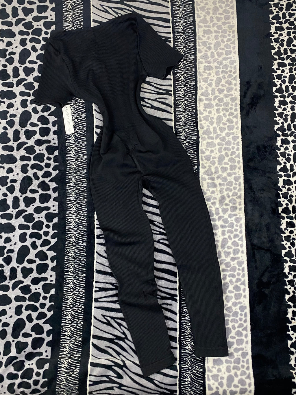 Enterizo con push up, manga corta