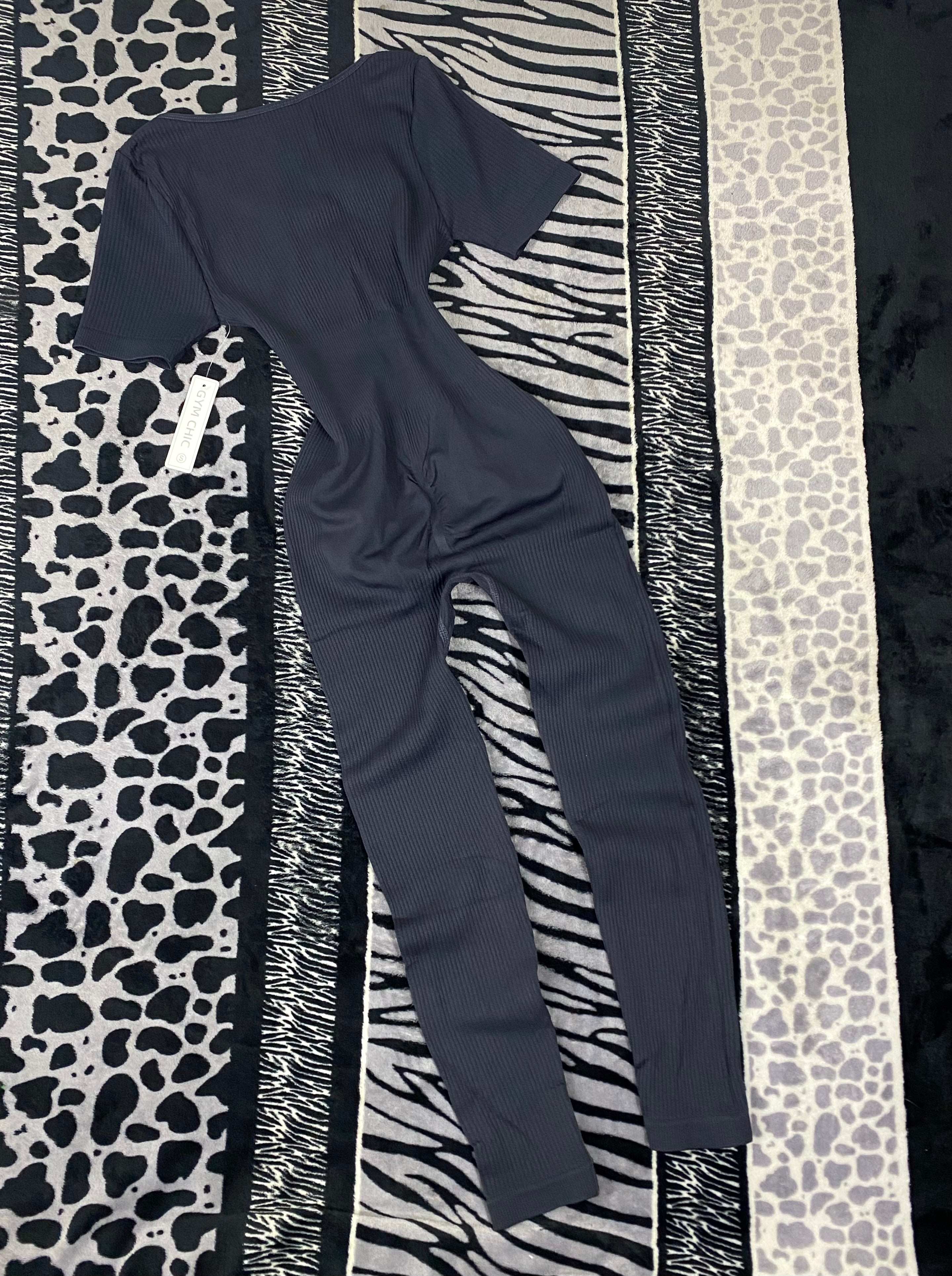 Enterizo con push up, manga corta