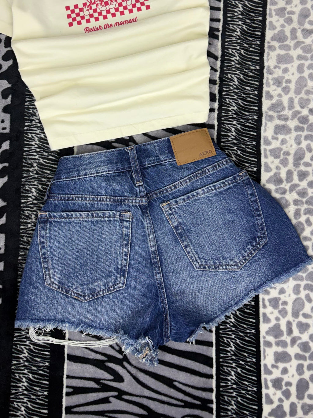 Short Aeropostale de Denim Stretch